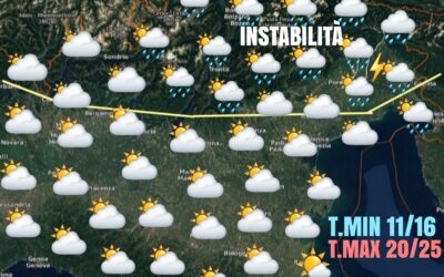 LE PREVISIONI PER DOMENICA 23 MAGGIO