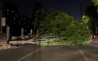 Forti temporali in Cina