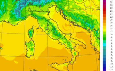 Temperature minime di oggi, 5 Maggio