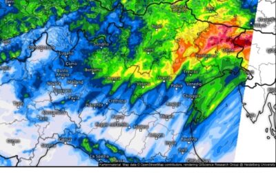 LE PREVISIONI PER DOMENICA 2 MAGGIO