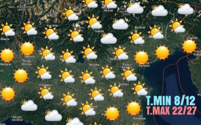 VENERDÌ STABILE PIÚ CALDO. SABATO E DOMENICA CON INCERTEZZE?