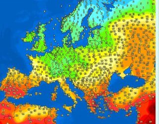 Ancora clima piuttosto fresco, freddo sull’Europa centro-orientale