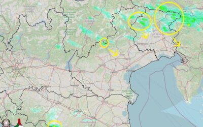 Situazione live alle 14.00 di sabato 29 Maggio
