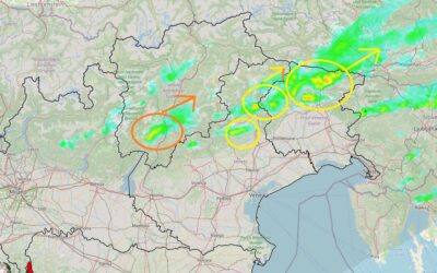 Situazione live alle 13.30 di domenica 23 Maggio