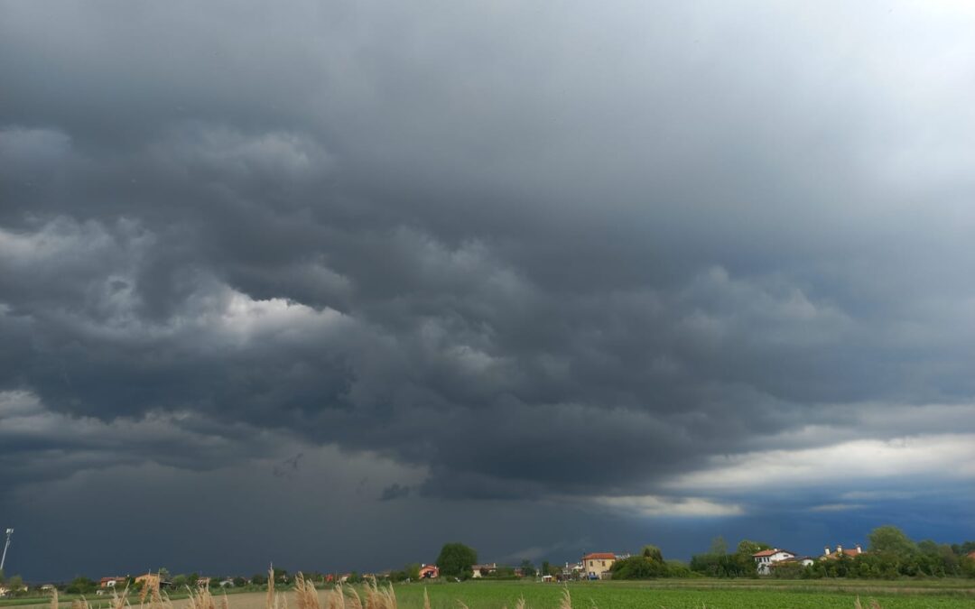 Perturbazione in atto nel Nord – Nord-Est Italia