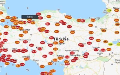 Ancora caldo nell’area Mediterranea