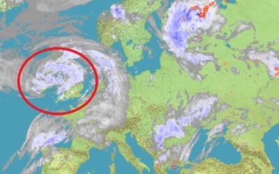 Il Regno Unito e l’estremo nord della Francia pronti per una burrasca