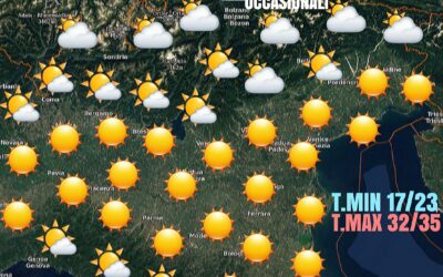 LE PREVISIONI PER DOMENICA 27 GIUGNO