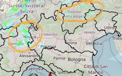 Situazione live alle 19.35 di mercoledì 2 Giugno