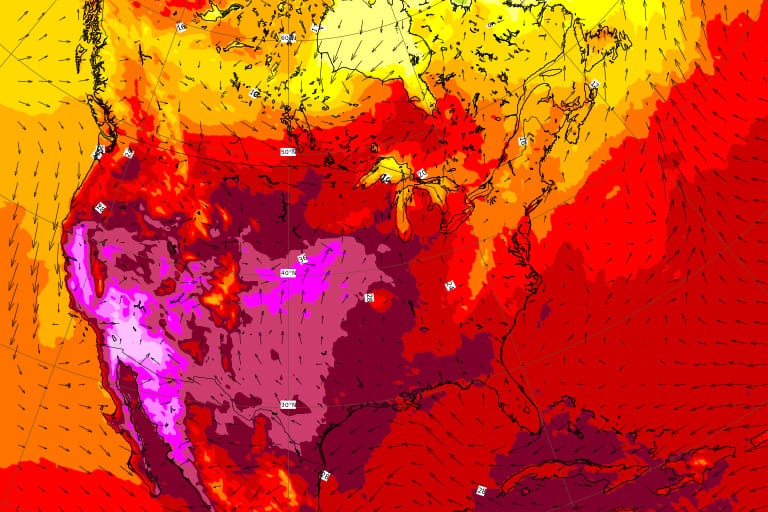 Un’intensa ondata di caldo continua a soffocare gli Stati Uniti occidentali