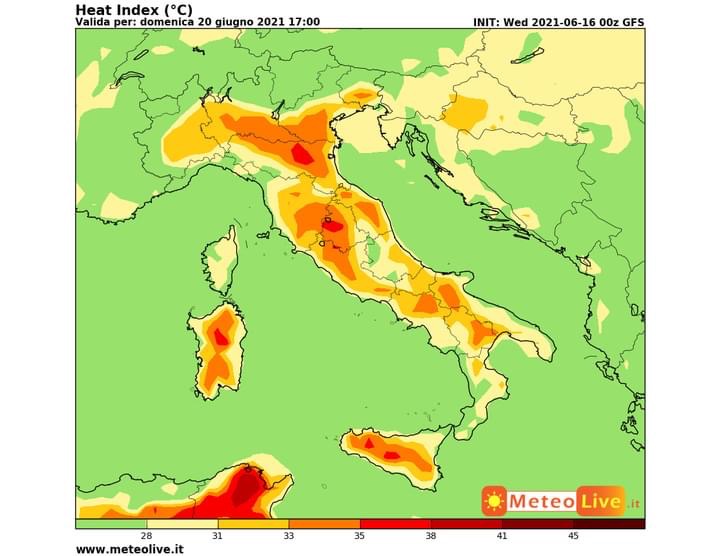Analizziamo l’ondata di caldo in arrivo