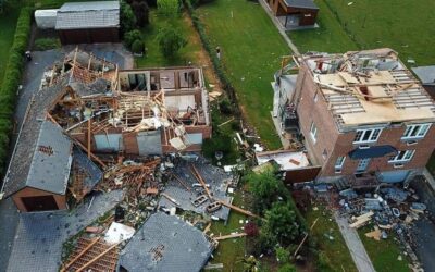 Danni da tornado in Belgio…
