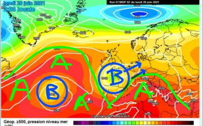 Situazione attuale ed evoluzione meteo della settimana…
