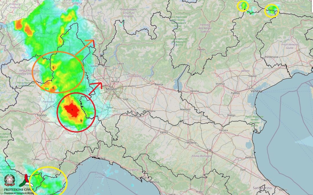 Situazione live alle 16.00 di domenica 20 Giugno