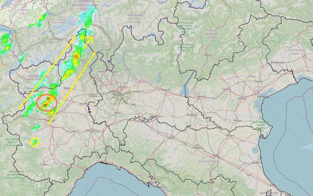 Situazione live alle 15.20 di lunedì 21 Giugno
