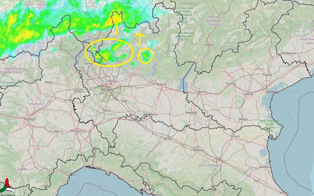 Situazione live alle 21.55 di martedì 22 Giugno