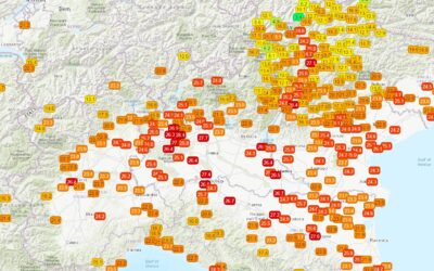 Temperature live e dati del 18 Giugno