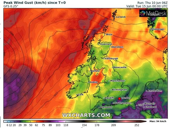 Aumento del caldo anche nel Regno Unito e in Francia