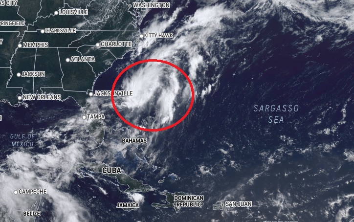 ” Bill ” la seconda tempesta tropicale