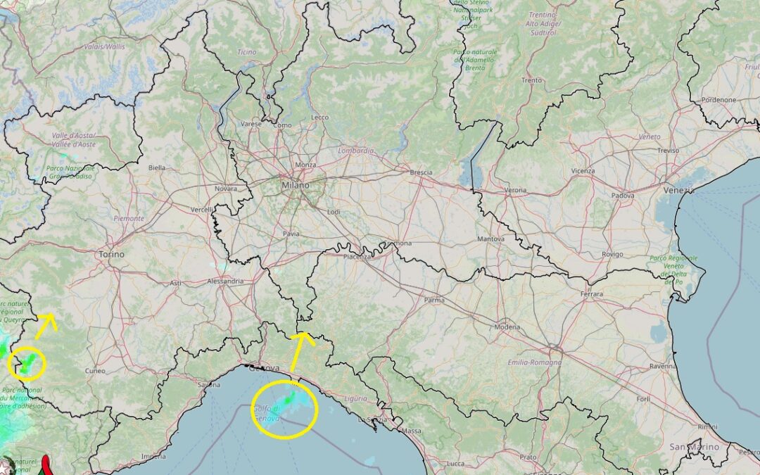 Situazione live alle 13.00 di domenica 20 Giugno