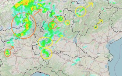 Situazione live alle 12.45 di sabato 5 Giugno