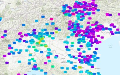 Temperature live e dati del 19 Giugno