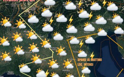 VENERDÍ 2 LUGLIO: LOCALE INSTABILITÀ