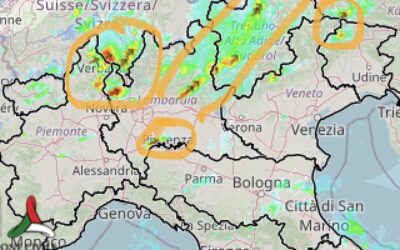 Situazione live alle 15.20 di domenica 25 Luglio