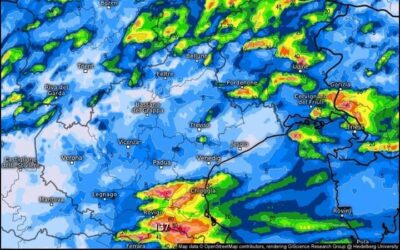 Mappe sui nuovi temporali attesi