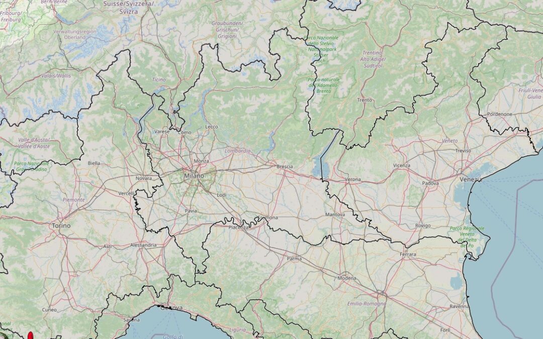 Situazione live alle 13.15 di sabato 10 Luglio