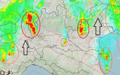 Situazione live alle 18.00 di martedì 13 Luglio