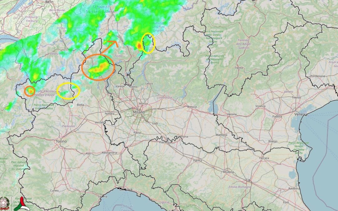 Situazione live alle 22.00 di martedì 6 Luglio