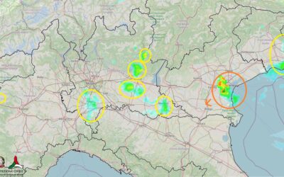 Situazione live alle 17.15 di domenica 18 Luglio