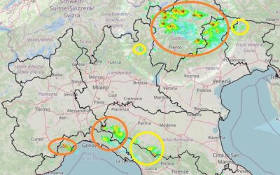 Situazione live alle 13.55 di giovedì 22 Luglio