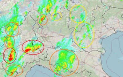 Situazione live alle 14.35 di giovedì 8 Luglio