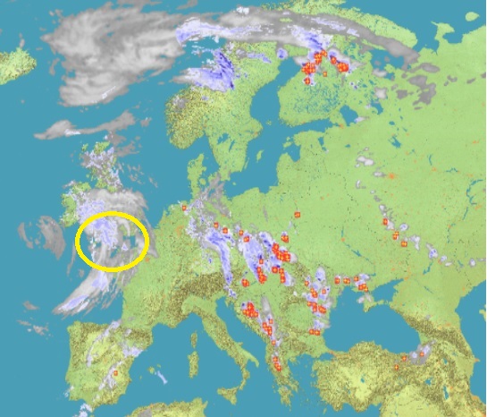 Previsioni Meteo di Italia-Inghilterra