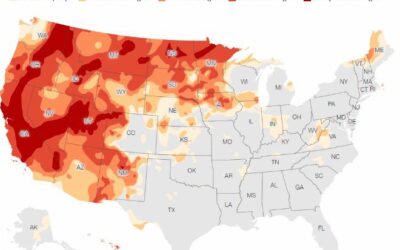 SICCITÀ USA NORD OCCIDENTALI.