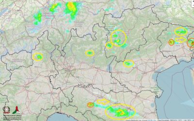 Situazione live : inizia l’instabilità al Nord