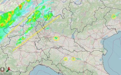 Situazione live: iniziano le piogge al Nord