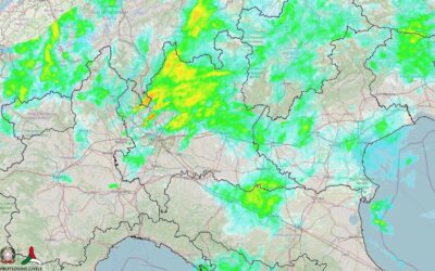 Situazione live: abbondanti piogge in parte del Nord