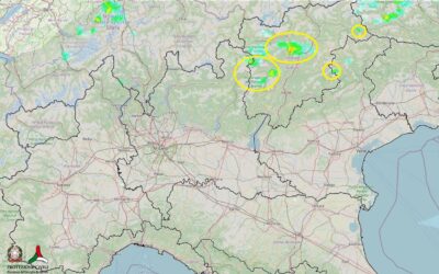 Situazione live con instabilità al Nord-Est