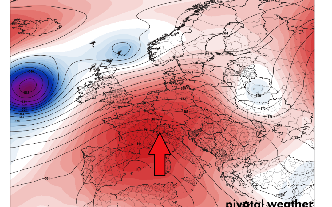 Severe Weather analizza la prossima ondata di caldo in Italia