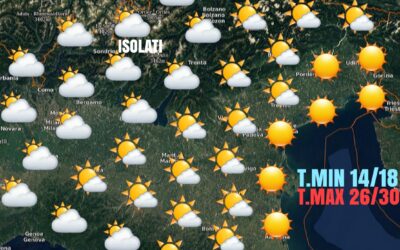 MERCOLEDÌ 8 SETTEMBRE: CONTINUA LA STABILITÀ.
