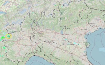 Situazione live di venerdì 3 Settembre con cielo sereno in tutto il Nord