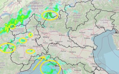 Situazione live di mercoledì 15 Settembre: inizia l’instabilità al Nord