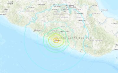 Forte scossa di terremoto in Messico
