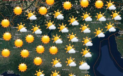 INIZIO SETTIMANA STABILE. CLIMA MOLTO FRESCO DI NOTTE E AL PRIMO MATTINO.