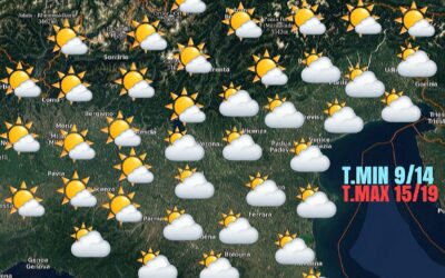 VARIABILITÀ. WEEK-END TORNA L’ ALTA PRESSIONE.