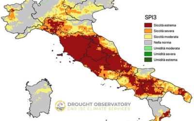 Condizioni di forte siccità nel nostro Paese