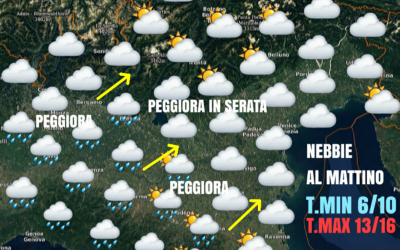 SABATO 13 NOVEMBRE: VERSO UN GRADUALE PEGGIORAMENTO.
